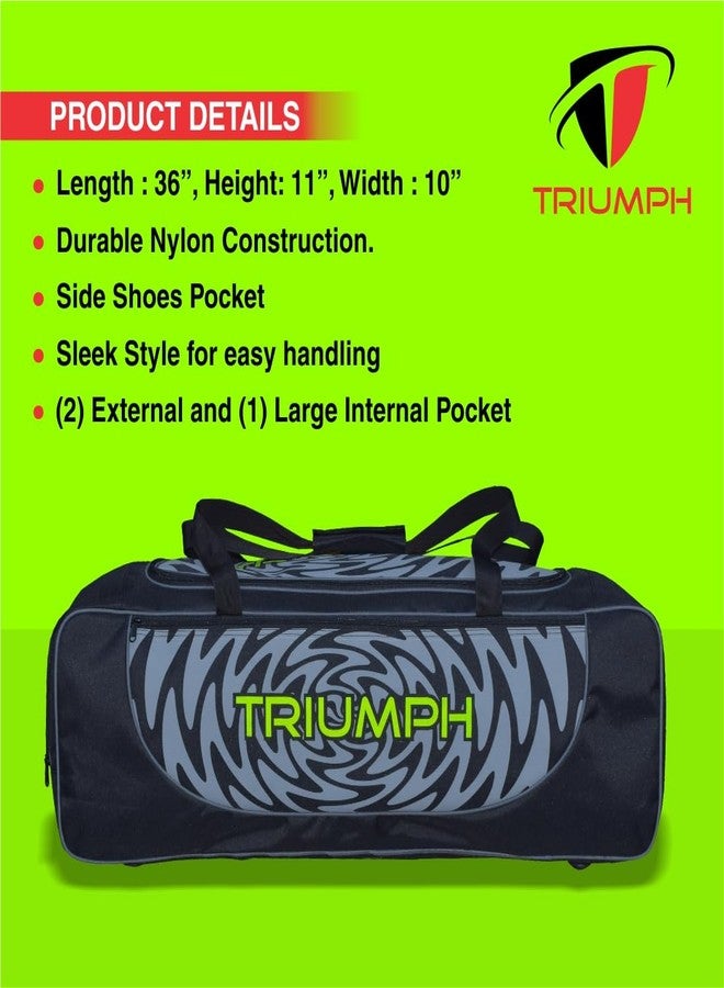 Triumph UNIKIT-99 Cricket Holdall Bags Bag Size 36X11X10 - Image 3