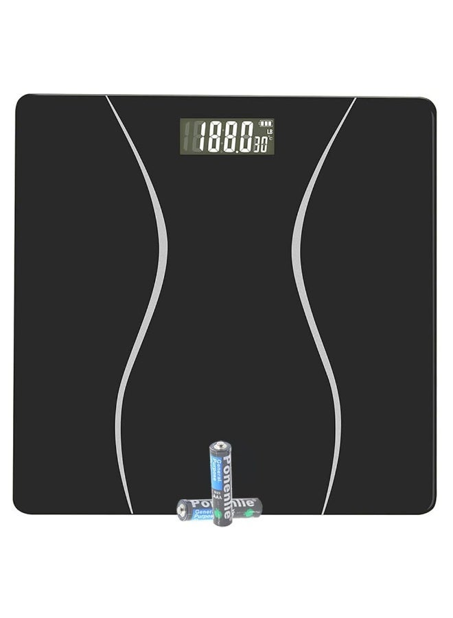 Digital personal scale for measuring body weight. Accurate scale to aid weight loss. Features high-precision measurements and can support up to 180 kg. Equipped with stand-up operation technology. - Image 5