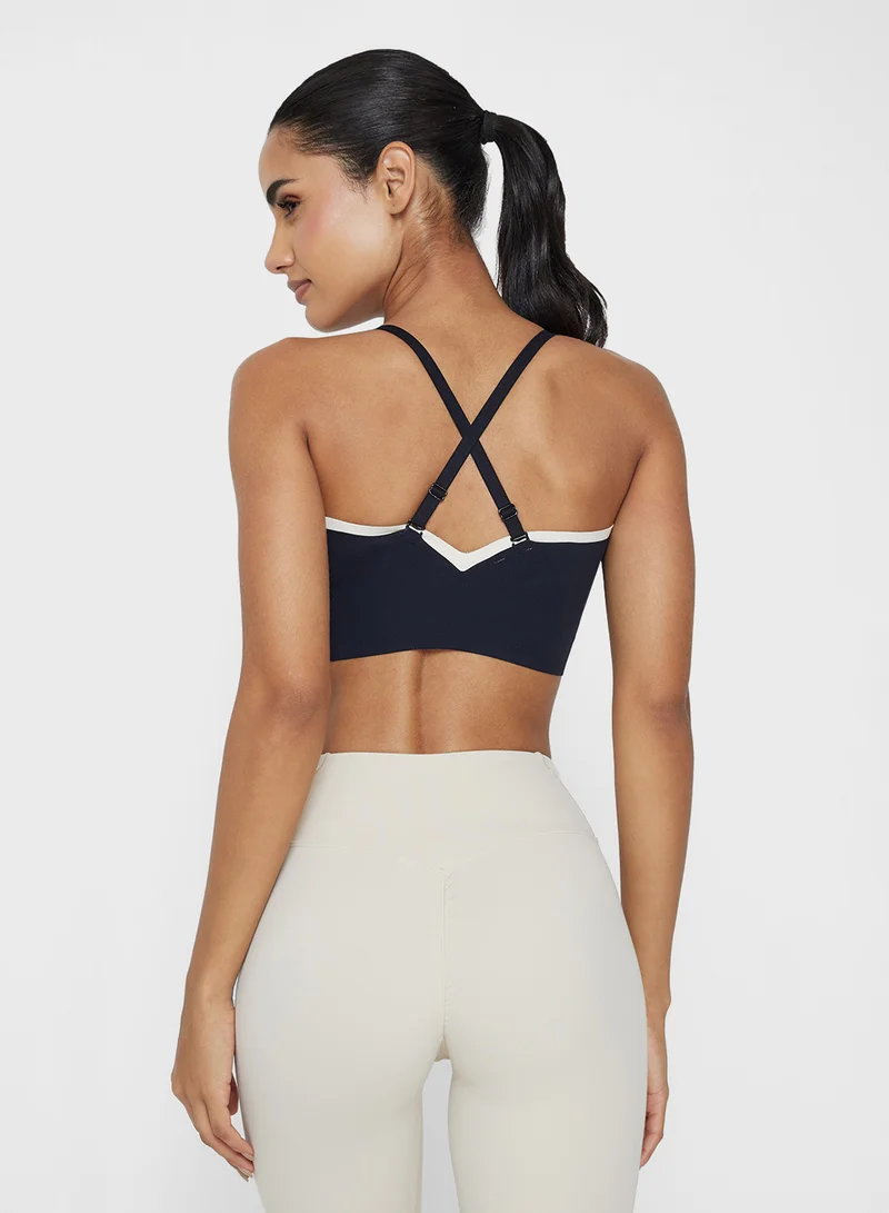 فورورد Contrast Trim Detail Medium Coverage Sports Bra