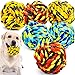 SHARLOVY Dog Toys for Aggressive Chewers Dog Balls for Large Breeds Heavy Duty Cotton Rope Chew Toys with Tough Twisted for Medium Breeds 6 Pack Indestructible Chew Toys - Image 3