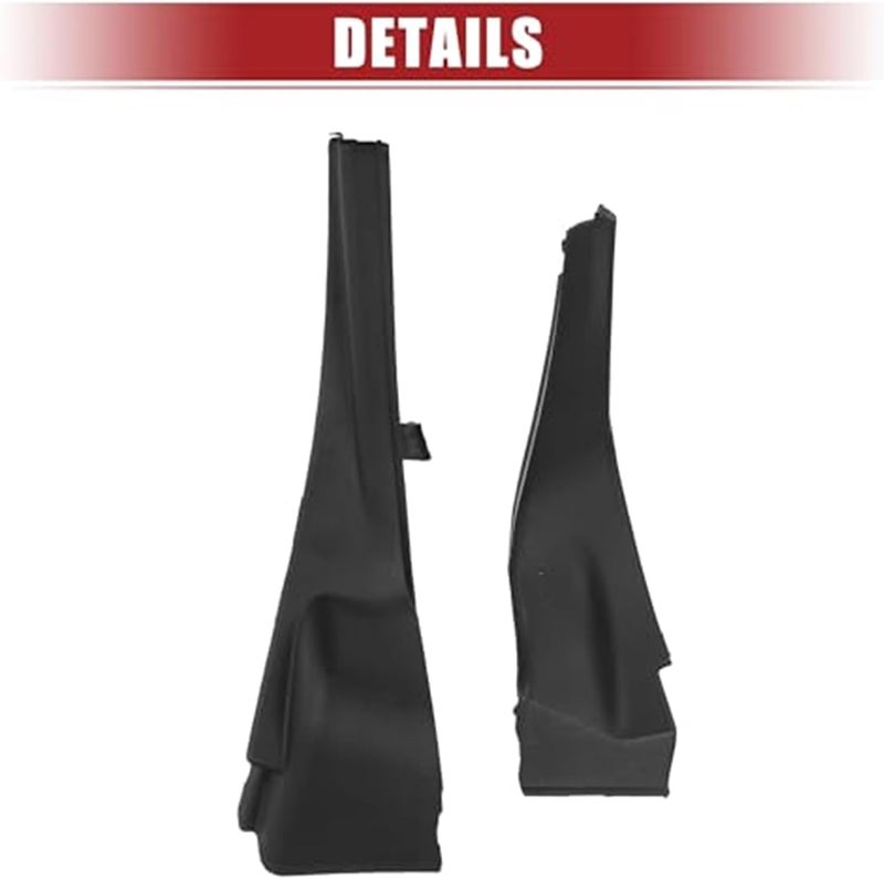 Wivplex Windshield Wiper Cowl Cover Extension Trim for Nissan Murano - Image 2