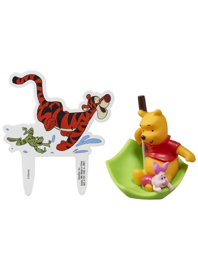 DecoPac Decosetwinnie The Pooh Piglet & Tigger Hunny Raindrops Cake Decorations 2 Piece Set - Image 2