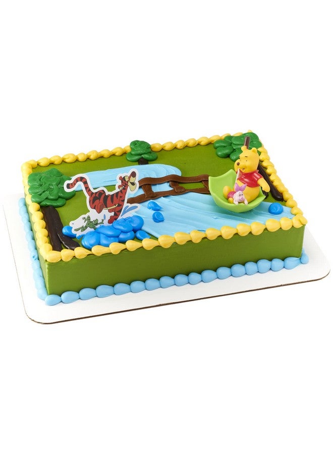 DecoPac Decosetwinnie The Pooh Piglet & Tigger Hunny Raindrops Cake Decorations 2 Piece Set - Image 4