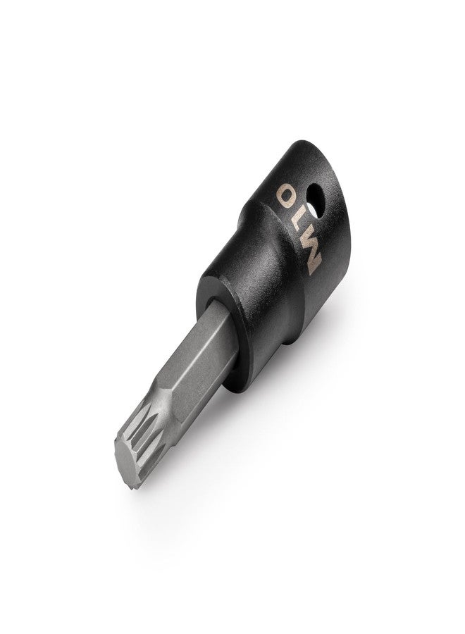 TEKTON 1/2 Inch Drive x M10 Triple Square Impact Bit Socket | SIB28210 - Image 1