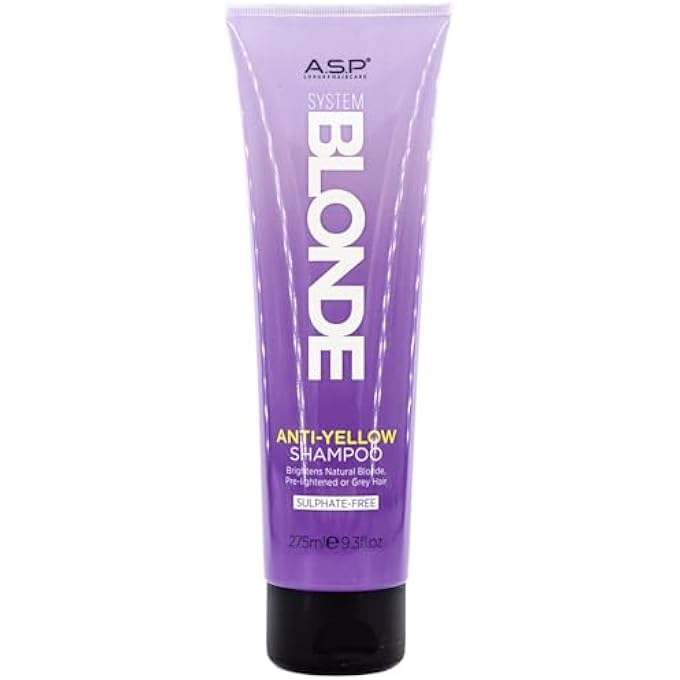 ASP AFFINAGE A.S.P. SYSTEM BLONDE ANTI YELLOW SHAMPOO 275ML - Image 2