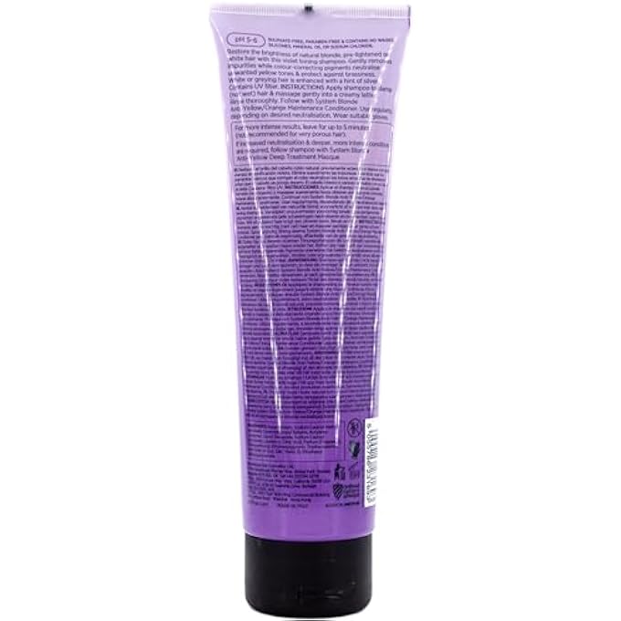 ASP AFFINAGE A.S.P. SYSTEM BLONDE ANTI YELLOW SHAMPOO 275ML - Image 3