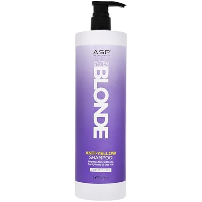 ASP AFFINAGE A.S.P. SYSTEM BLONDE ANTI YELLOW SHAMPOO 275ML - Image 1