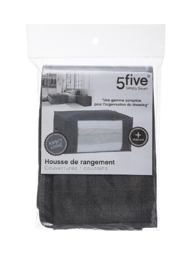 Five Simply Smart Zipper Closure Rectangular Garment Bag Grey Small 138891C - Image 2