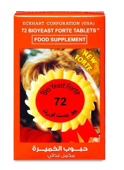 Bio Yeast Forte 72 Tablets