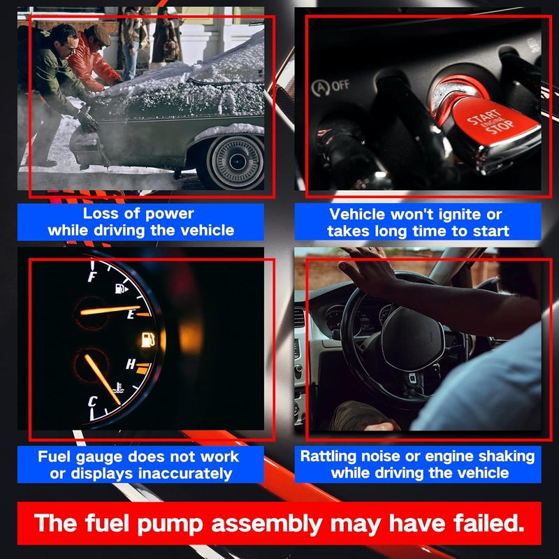 AdvanEX مجموعة مضخة الوقود AdvanEX متوافقة مع كرايسلر 0406 دودج رام 1500 تستبدل OE E7186M P76259M - Image 5