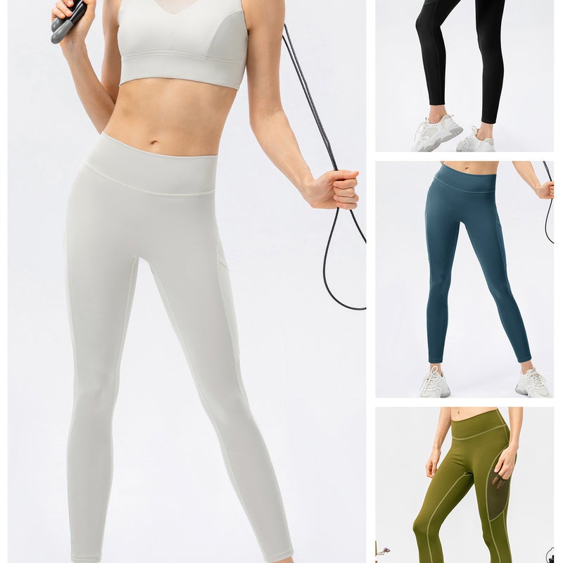 Women Sports Leggings with Pocket Tight Sportwear for Yoga Running Workout - Image 2