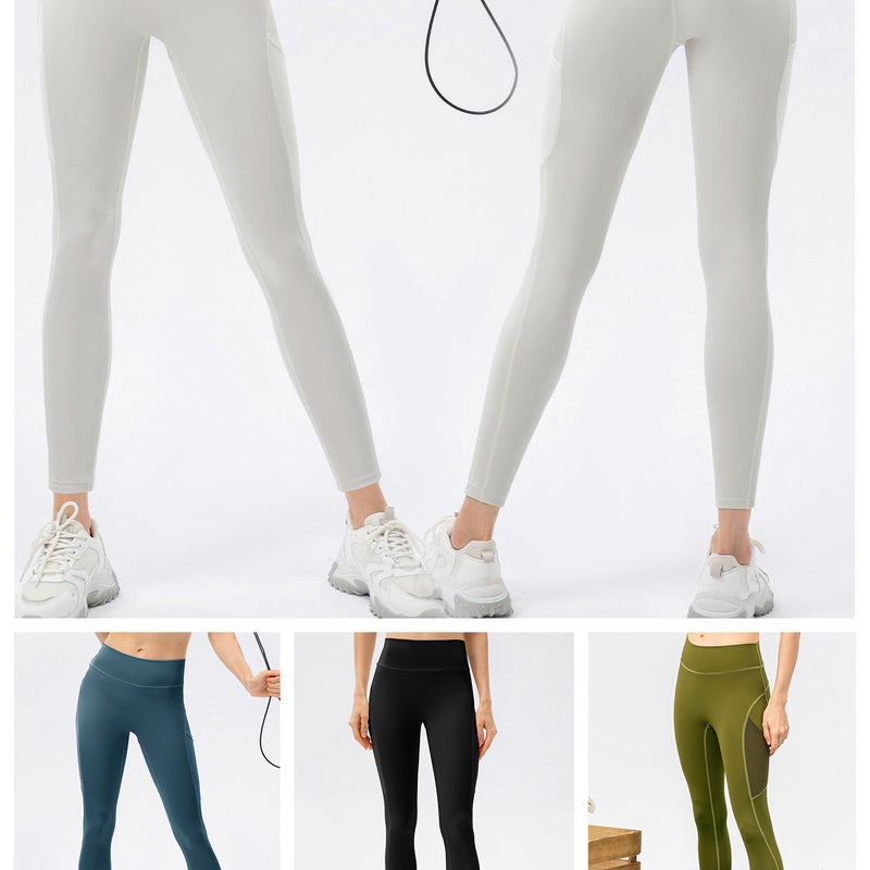 Women Sports Leggings with Pocket Tight Sportwear for Yoga Running Workout - Image 3