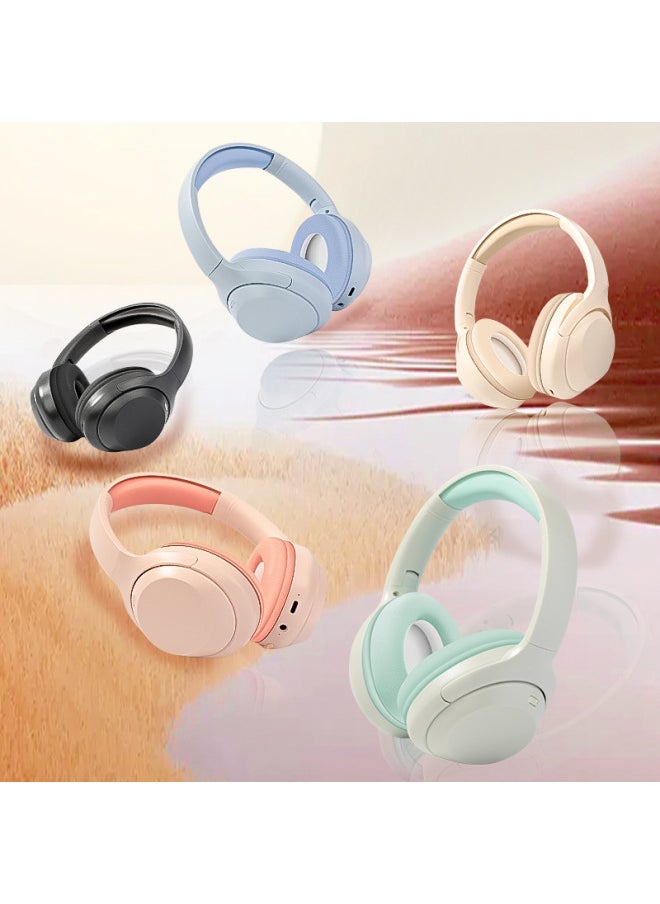 Generic - IKF King S 2.0 Active Noise Canceling ANC Wireless Bluetooth Headset Headset Wired E-Sports Gaming Headset-Color:Pink 35a - Image 1