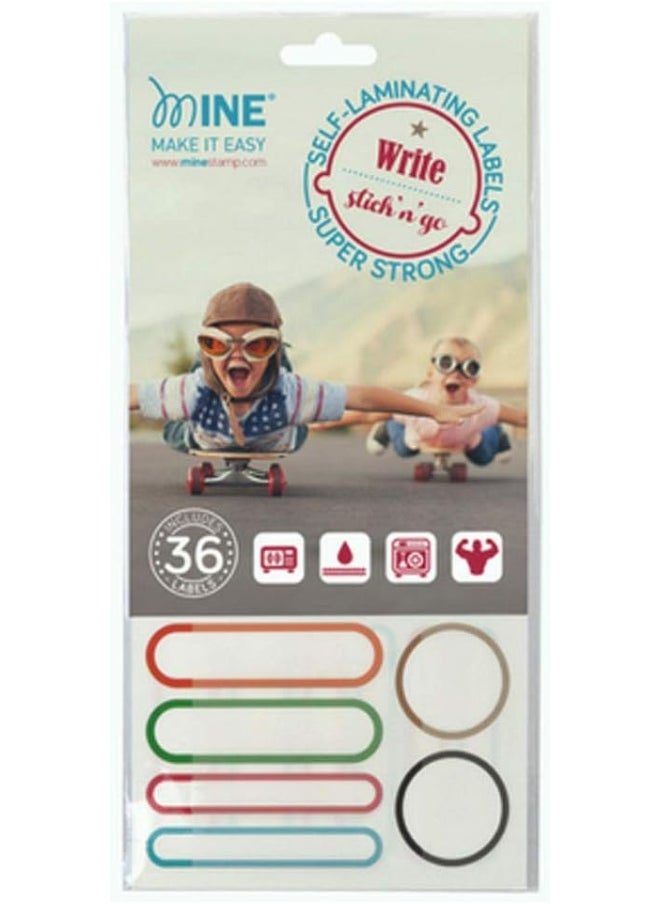 Mine - Mine Stamp-Write and Iron labels - Image 1