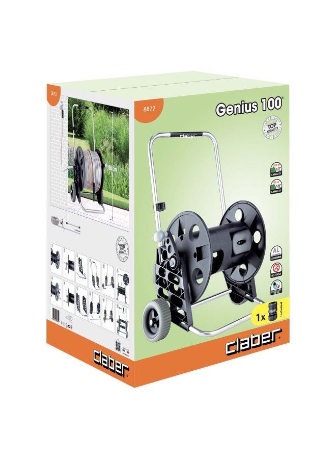 كلابر استاند خرطوم حدائق علي عجل سعة 100 متر CL-88720000 - Image 2