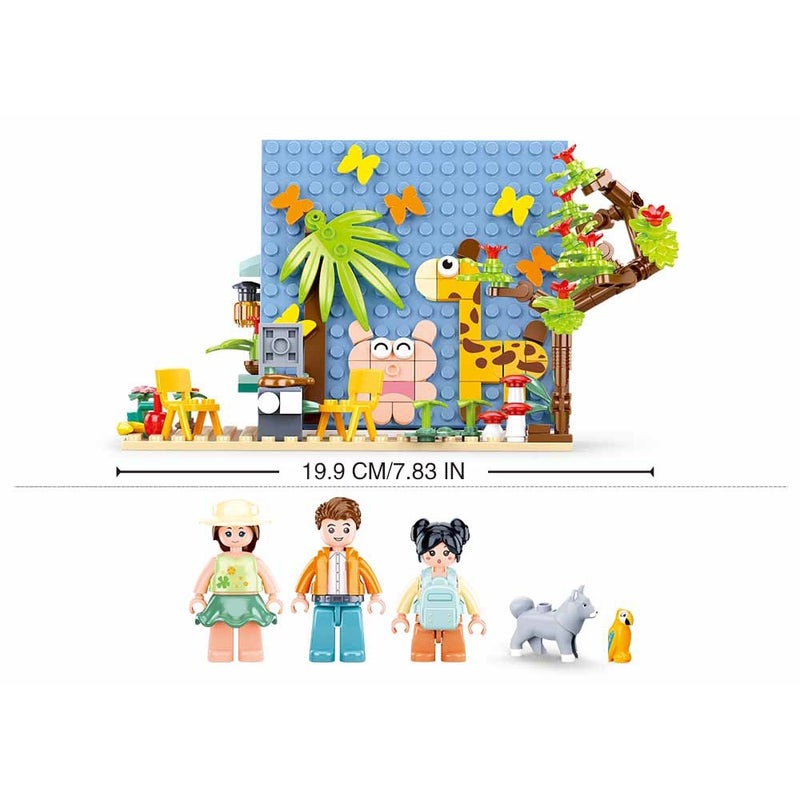 سلوبان مكعبات المخيم 341 قطعة - M38-B1088 - Image 3