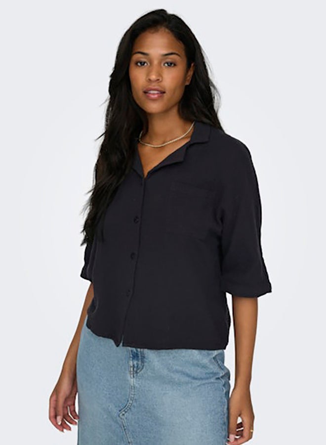 ONLY ONLY Womens Thyra Shortsleeve Shirt Woven  - Image 2