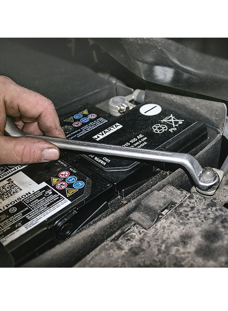 CHT Double Ended Ring Spanner silver 10x11mm - Image 3