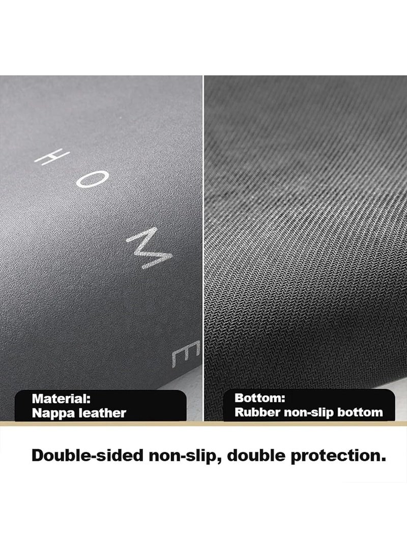 Epsilon Epsilon Polyester Oval Door Mat for Bathroom & Home Non Slip, Quik Dry, Super Absorbent, Anti Skid Bathroom Floor Mat Soft Carpet Bath Foot Mat Washroom Accessories Multicolor (40x60 cm)  - Image 3