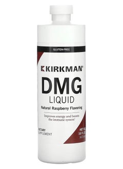 Kirkman Labs DMG Liquid Natural Raspberry 16 fl oz (473 ml) 