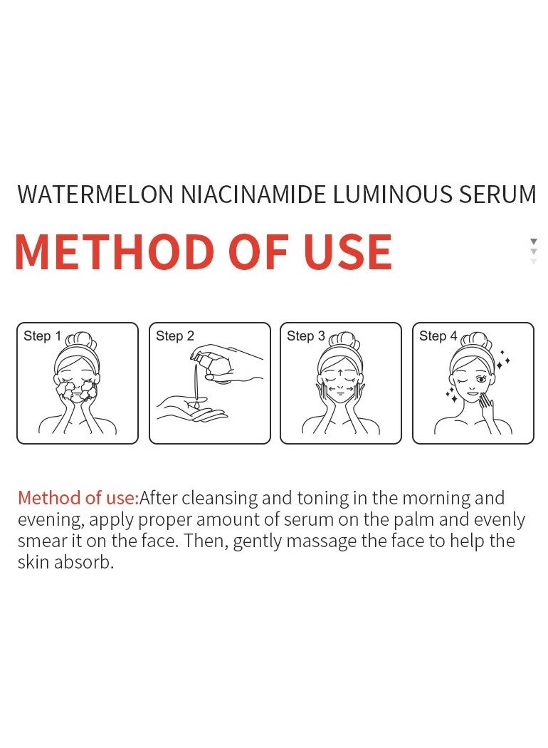 Kormesic Watermelon Essence - Refreshing Hydration & Skin Moisturizing 45ml - Image 3