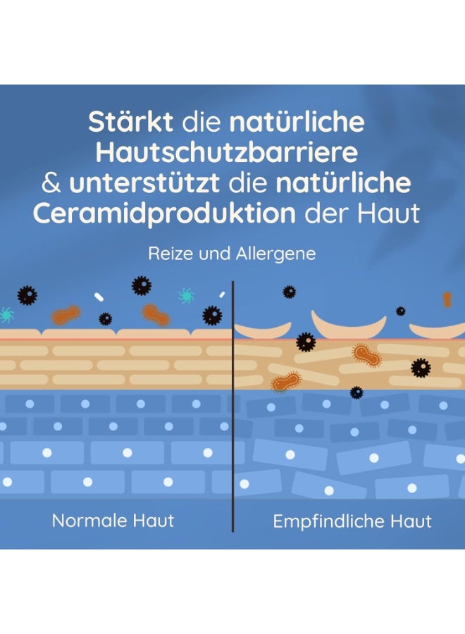 لوشن مرطّب من أفينو لتهدئة البشرة، يحتوي على تركيبة ثلاثية من الشوفان وزبدة الشيا، يرطب بعمق ويساعد على حل مشكلة جفاف البشرة، يرطب بشرتك بشكل فائق حتى ٧٢ ساعة، مناسب للبشرة الحساسة، ٣٠٠ مل - Image 5