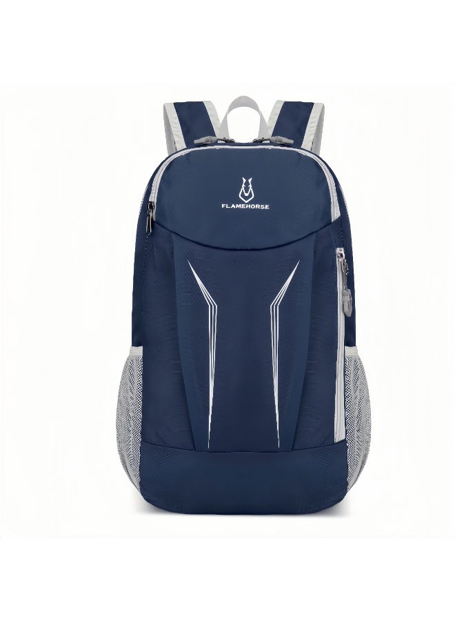 FLAMEHORSE Men's and Women's Folding Bag Outdoor Backpack Ultralight Skin Bag Running Bag Yoga Backpack Nylon Waterproof Backpack - Image 1