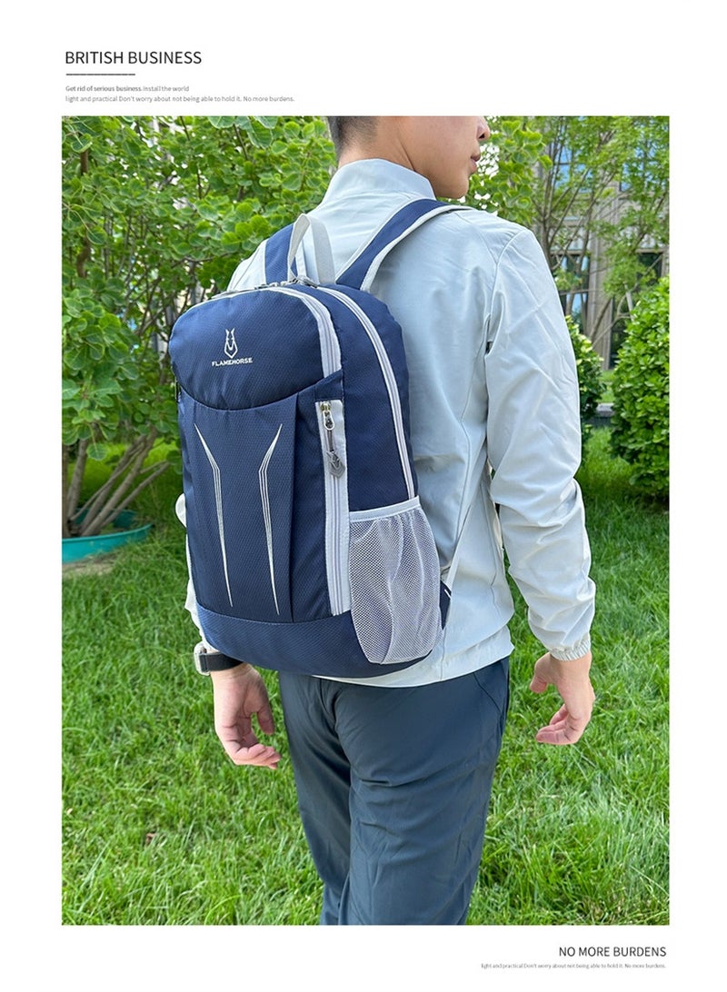 FLAMEHORSE Men's and Women's Folding Bag Outdoor Backpack Ultralight Skin Bag Running Bag Yoga Backpack Nylon Waterproof Backpack - Image 4