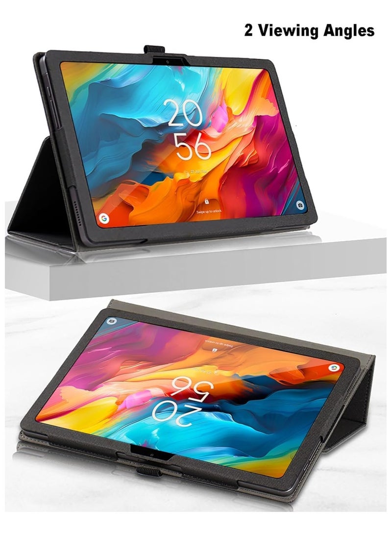 general Case Compatible with TCL NXTPAPER 14 14.3 inch 2024 PU Leather Protective Cover Case with Magnetic and Seat Belt for TCL NXTPAPER 14 Tablet  - Image 2
