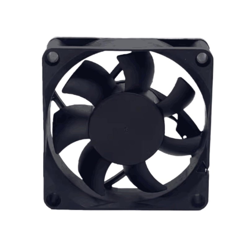 DC12V 2 46W 7025 4 Wire Cooling Fan 25mm Square Frame Quiet Computer Case Fan - Image 2