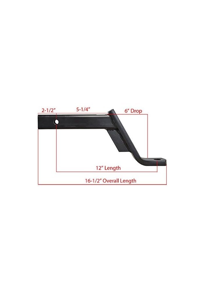 RIGID HITCH INCORPORATED Class III, IV Ball Mount UB-612-B - Image 3