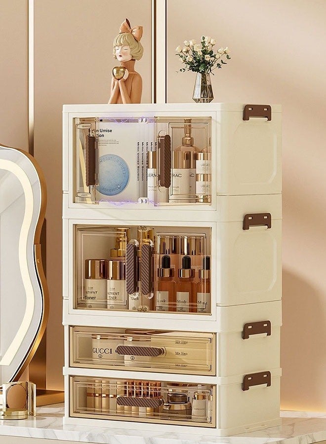 LEDIN Premium Multi-Layer Dustproof Skincare & Cosmetics Storage Organizer - Image 3