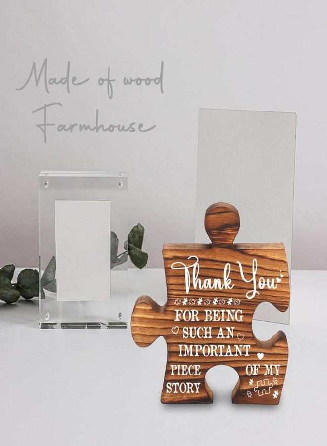 CWGOTC Teacher Appreciation Gifts, Thank You Gift for Coworker Teacher Nurse Friend Mentor Boss, Appreciation Desk Decor Thank You Gift for Work Office Recognition Team Gift Signs Plaque Y2C03 - Image 2