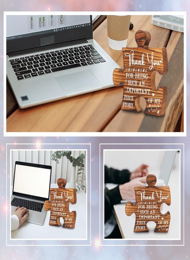CWGOTC Teacher Appreciation Gifts, Thank You Gift for Coworker Teacher Nurse Friend Mentor Boss, Appreciation Desk Decor Thank You Gift for Work Office Recognition Team Gift Signs Plaque Y2C03 - Image 4