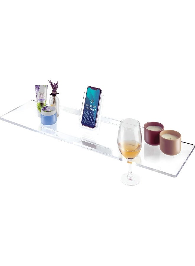 TPGP طاولة استحمام شفافة TPGP، 34 بوصة - Image 1