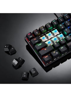 CK61 RGB Mechanical Gaming Keyboard OUTMU Red Switches Keyboard 61 Keys Anti-ghosting with Backlight for Gaming Black