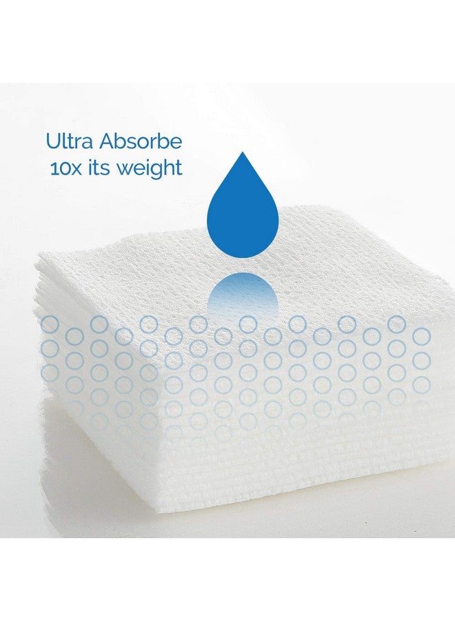 چاي ام يو ضمادات شاش JMU 2x2، إسفنجة شاش غير منسوجة رباعية الطبقات، شاش أسنان غير معقم 200 قطعة إسفنجة شاش متعددة الأغراض - Image 3