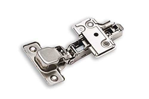 Berta 6-Pack Full Overlay Frameless Soft-Close European Hinges, 110° 3D Adjustable, Clip-On Concealed Kitchen Cabinet Door Hinges with Screws - Ideal for Modern Cabinets - Image 3