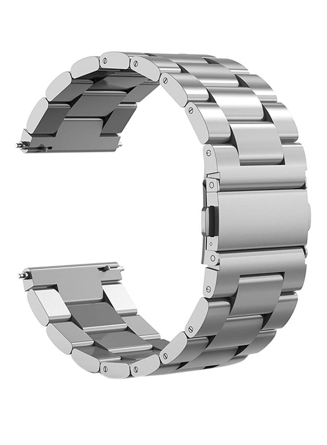 Stainless Steel Band For Samsung Gear S3 Frontier / S3 Classic Silver
