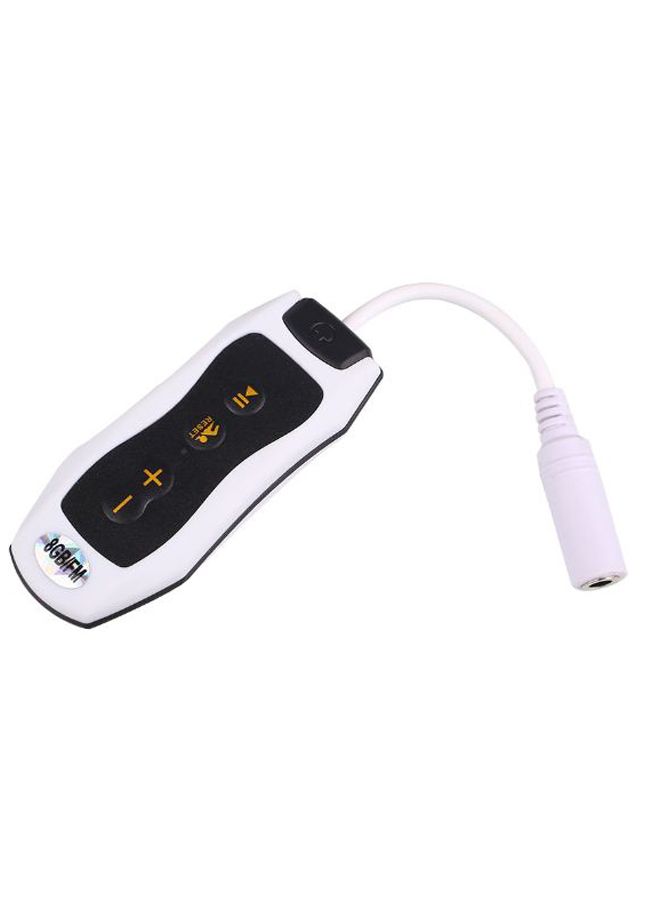 NIBEMINENT Waterproof 4G Sport Audio Music MP3 Player 142244_1 White/Black 