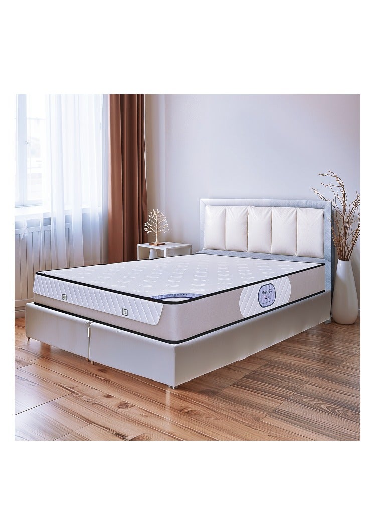 BACK CARE Mira Mattress from the Back Care Collection with Full-Body Support and Spinal Alignment, Even Pressure Distribution, Antibacterial and Insect-Resistant Features, Ideal for Medium-Weight Individuals 200x140x24 cm - Image 1