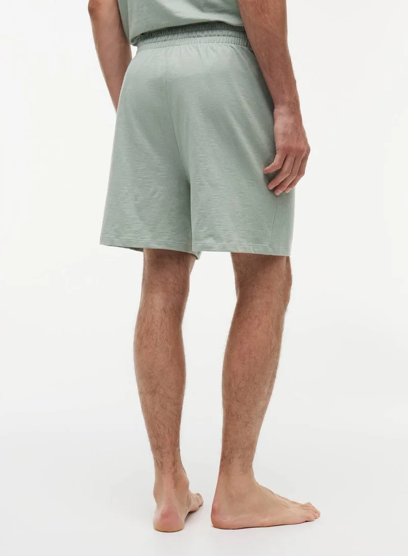 TOMMY HILFIGER  Essential Textured Jersey Pyjama Shorts for Men | Best Price UAE