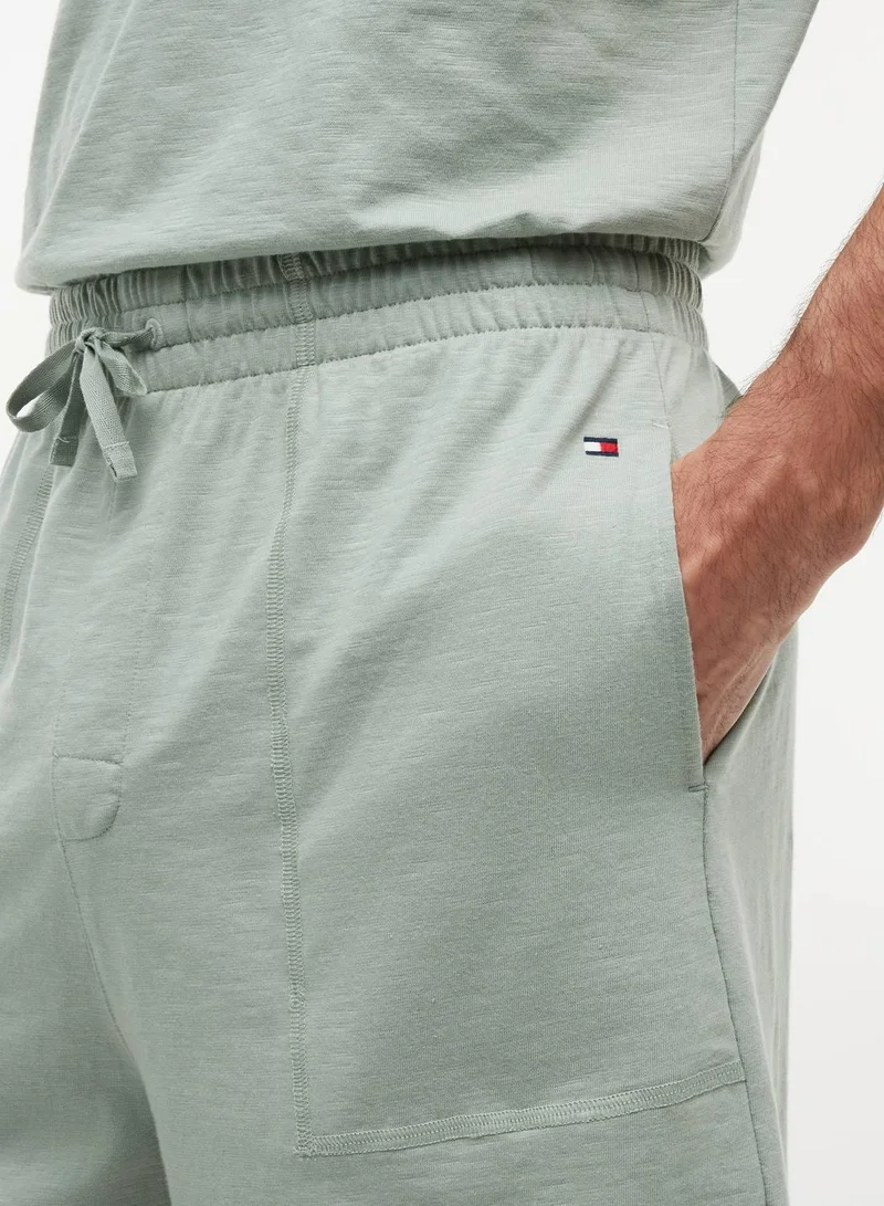 TOMMY HILFIGER  Essential Textured Jersey Pyjama Shorts for Men | Best Price UAE