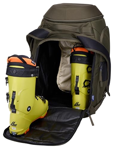Thule RoundTrip 60L Backpack - Boot backpack for ski and snowboard travel - Soft pocket for goggles and helmet - Image 4