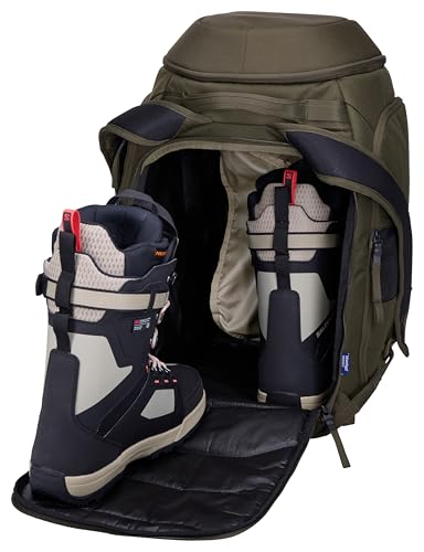 Thule RoundTrip 60L Backpack - Boot backpack for ski and snowboard travel - Soft pocket for goggles and helmet - Image 3