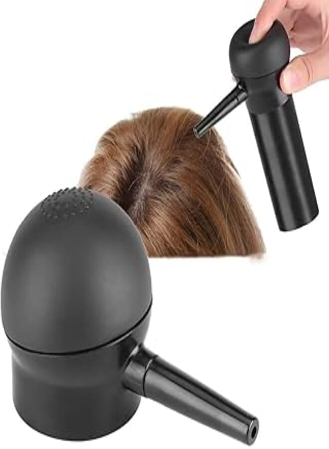 Excefore بخاخ احترافي من Excefore لألياف بناء الشعر، فوهة أدوات تكثيف الشعر (أداة رش) مضخة رش ألياف الشعر، ألياف بناء الشعر