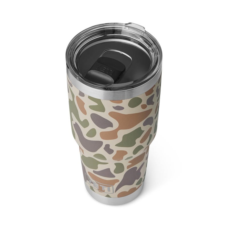 YETI Rambler 30 oz Tumbler Stainless Steel Vacuum Insulated with MagSlider Lid Tan Camo - Image 2