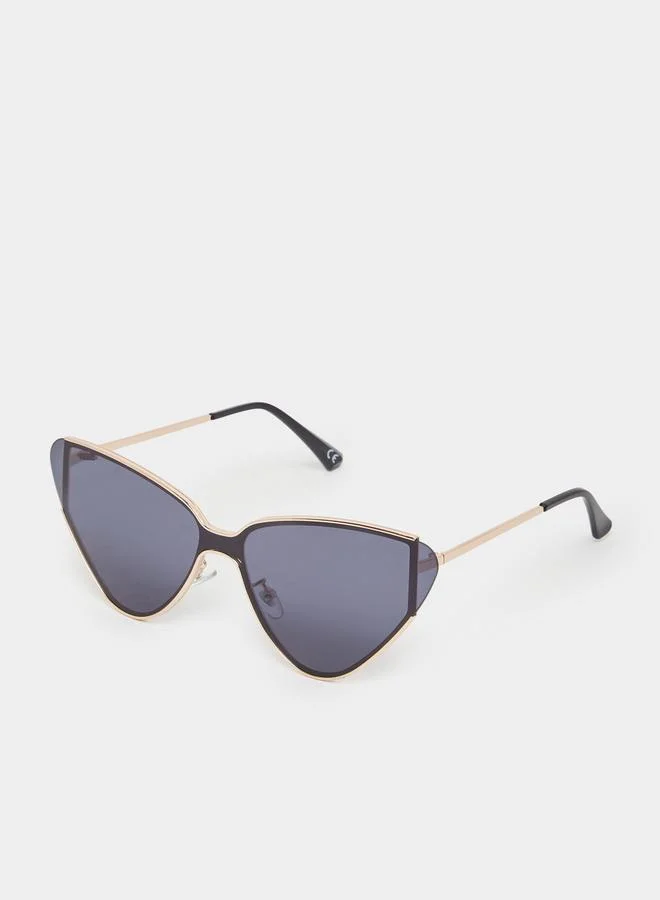 Grey Cat Eye Sunglasses