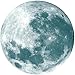 Homics Glow in The Dark Moon Wall Decals 118 inch Luminous Sticker at Night Perfect Ceiling or Wall Decor for Kids Bedroom - Image 2