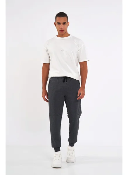 mmetalic Metalic Men's Anthracite Elastic Leg Sweatpants